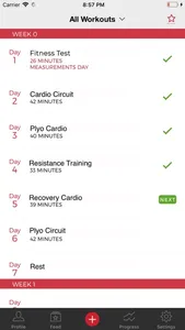 Insane 60 Day Workout Tracker screenshot 0