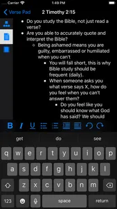 VerseCloud - Bible Study Tool screenshot 4