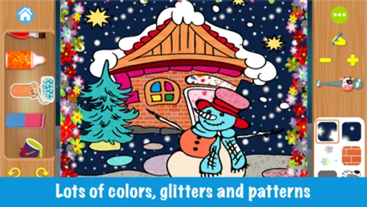 Christmas & New year coloring screenshot 1