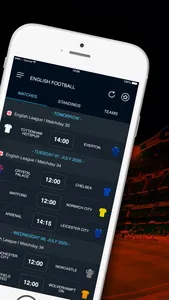 English League Scores screenshot 1