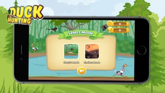 Duck Hunting 2D - Hunt Waterfowls in The Forest to Become The Best Duck Hunter screenshot 1