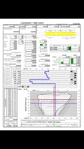 A320 LOADSHEET T&B 180 3z PAX screenshot 6