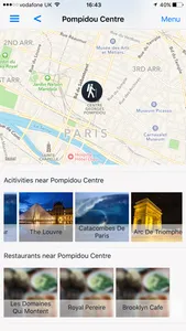 Paris - City Guides, Offline Maps & Navigation screenshot 0