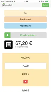 everbill Registrierkassa screenshot 3