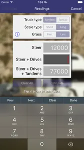 Truck Scale Calculator screenshot 2