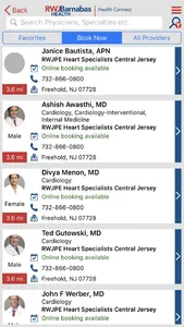 RWJBarnabas HealthConnect screenshot 2