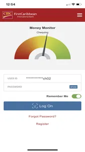 CIBC FirstCaribbean Mobile screenshot 0