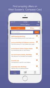 Compass Card - West Sussex screenshot 0