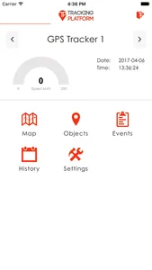 Tracking Platform screenshot 1
