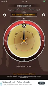 Qibla Compass Direction Finder screenshot 2