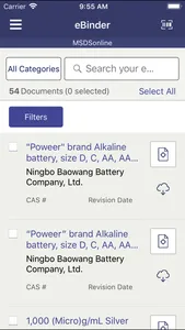 SDS / Chemical Management screenshot 0