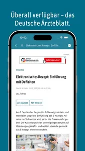 Deutsches Ärzteblatt screenshot 2