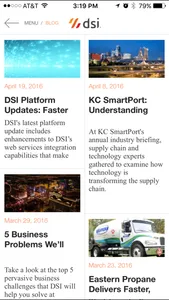 DSI Digital Supply Chain News screenshot 1