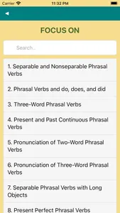 Phrasal Verbs - Phrase screenshot 1