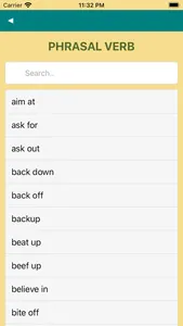 Phrasal Verbs - Phrase screenshot 3