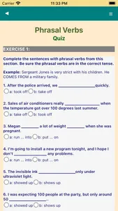 Phrasal Verbs - Phrase screenshot 5