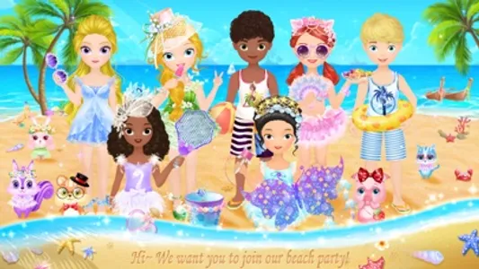 Princess Libby's Beach Day screenshot 0