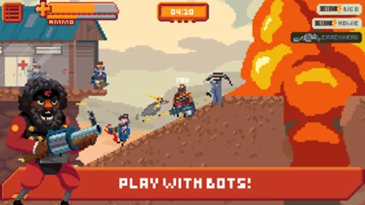 Gangfort - Online 2D Platformer Shooter screenshot 1