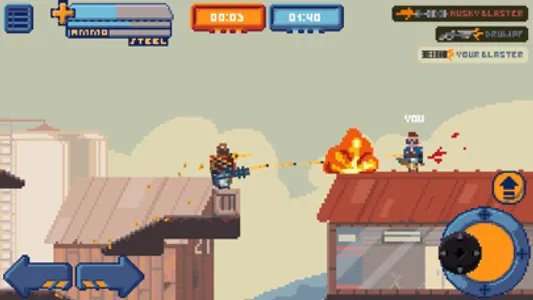 Gangfort - Online 2D Platformer Shooter screenshot 3