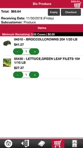 Bix Produce Checkout screenshot 3