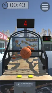 Shooting Hoops basketball game screenshot 1