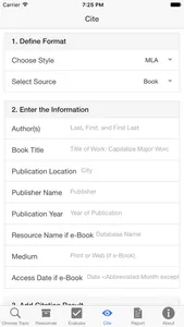Research Plus™ - Information Literacy On the Go screenshot 3