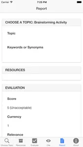 Research Plus™ - Information Literacy On the Go screenshot 4