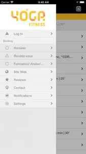 Yoga Fitness Mobile screenshot 1