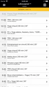 Yoga Fitness Mobile screenshot 2