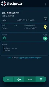 ShotSpotter screenshot 2