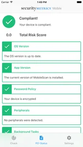 SecurityMetrics Mobile screenshot 0