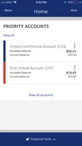 First United Bank Mobile screenshot 2