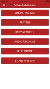 Catholic Daily Readings screenshot 0