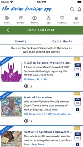 The divine feminine app screenshot 3
