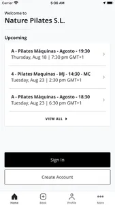 Nature Pilates SL screenshot 1