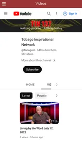 Tobago Inspirational Network screenshot 3