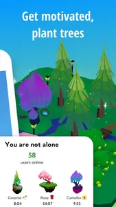 Forest Grow: Motivation Keeper screenshot 1