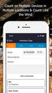 Bar Patrol Inventory App screenshot 2