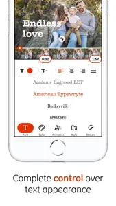 Typomatic - Add text to videos screenshot 1