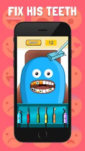 Dentist Office Game Monstii- for Kids screenshot 1