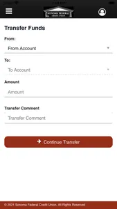 Mobile Sonoma FCU screenshot 2