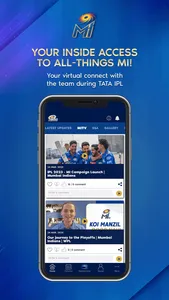 Mumbai Indians Official App screenshot 1