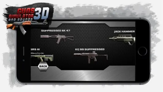 Guns 3D Simulator & Sounds: Best Real Weapons screenshot 1