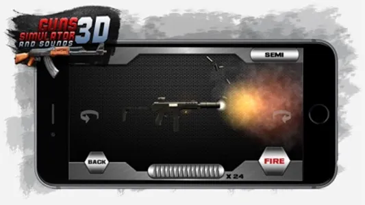 Guns 3D Simulator & Sounds: Best Real Weapons screenshot 2