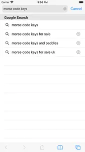 Morse Code Keys screenshot 1