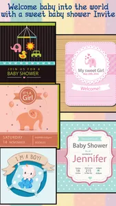 Baby Shower Invitations screenshot 0