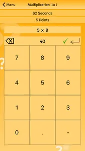 Multiplication 1x1 - Math Game screenshot 2