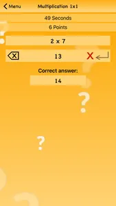 Multiplication 1x1 - Math Game screenshot 3