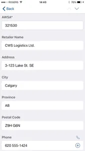 CWS Logistics screenshot 2