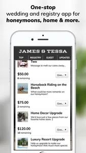 Honeyfund Wedding Registry screenshot 0